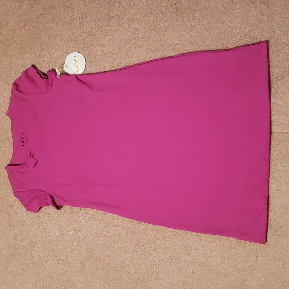 NWT Out 2 Launch Women's Magenta Knot Dress and Shorts 2 Piece Golf Set